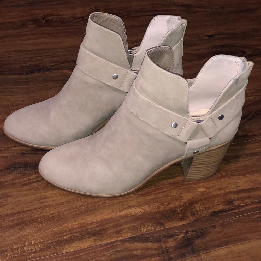Gray Booties